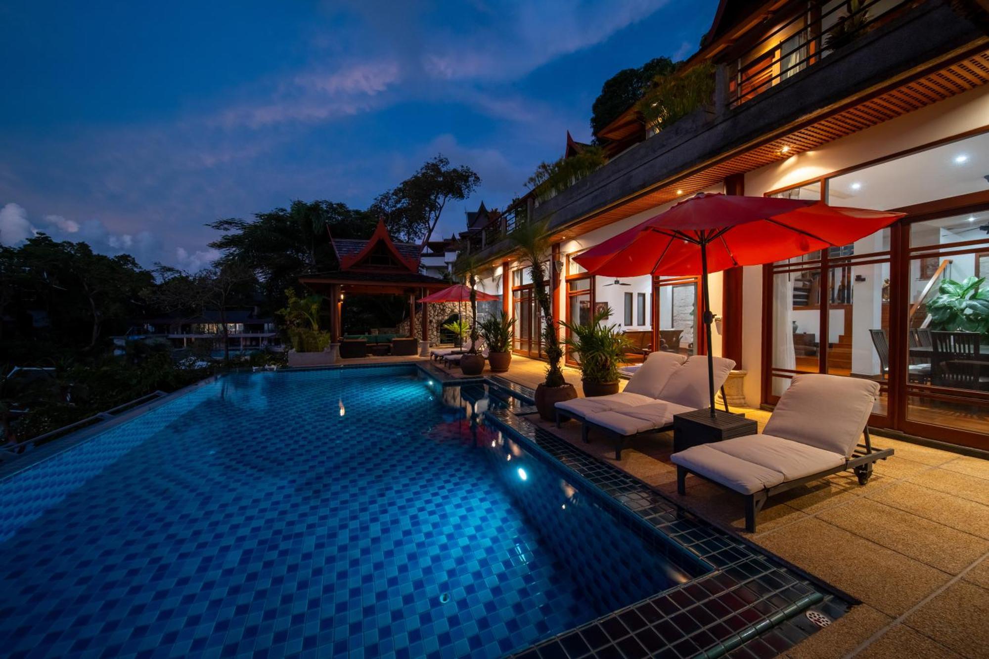 הוילה Phuket Surin Luxurious 6Br Private Swimming Pool Stunning Sunset מראה חיצוני תמונה