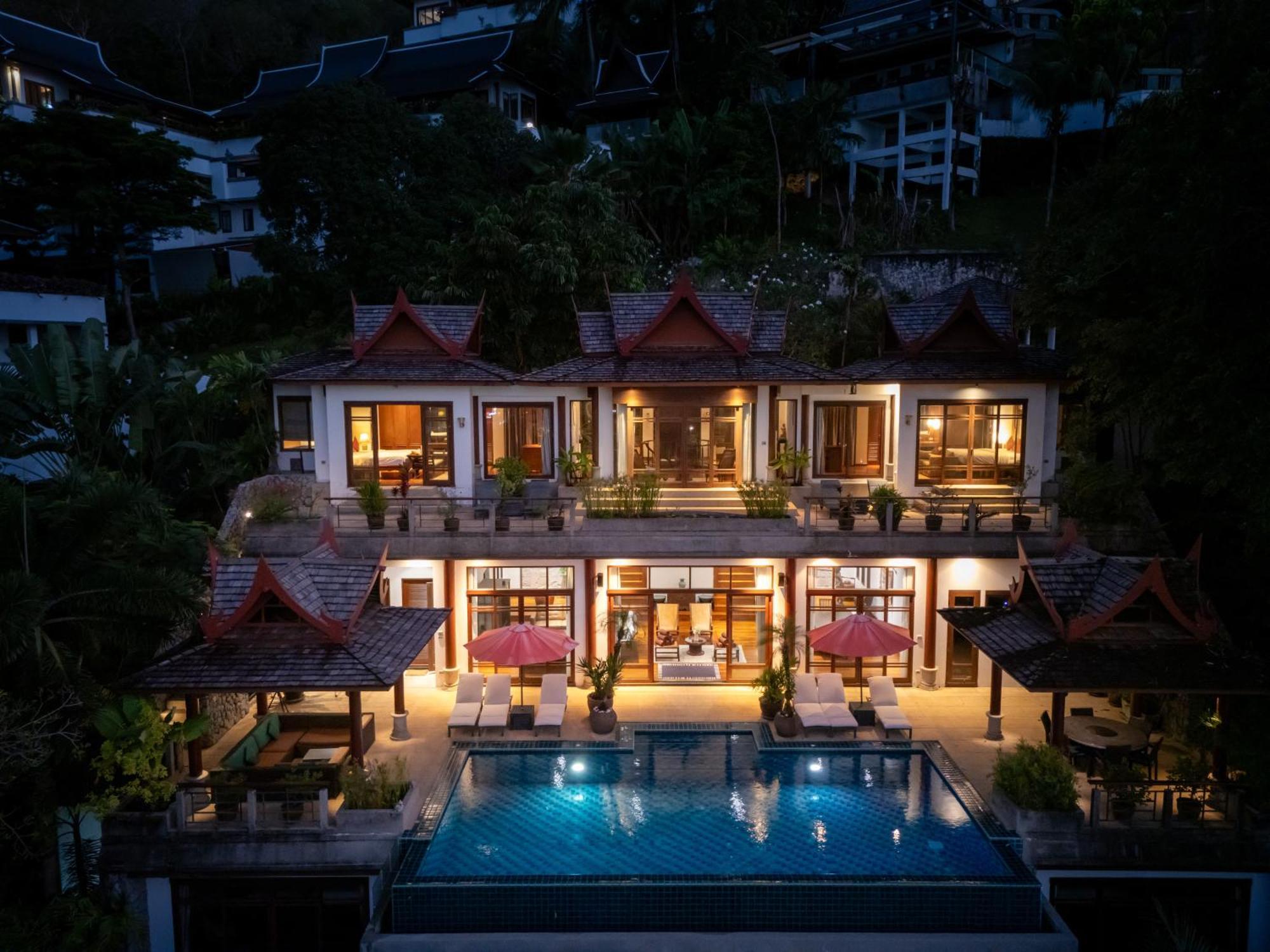 הוילה Phuket Surin Luxurious 6Br Private Swimming Pool Stunning Sunset מראה חיצוני תמונה